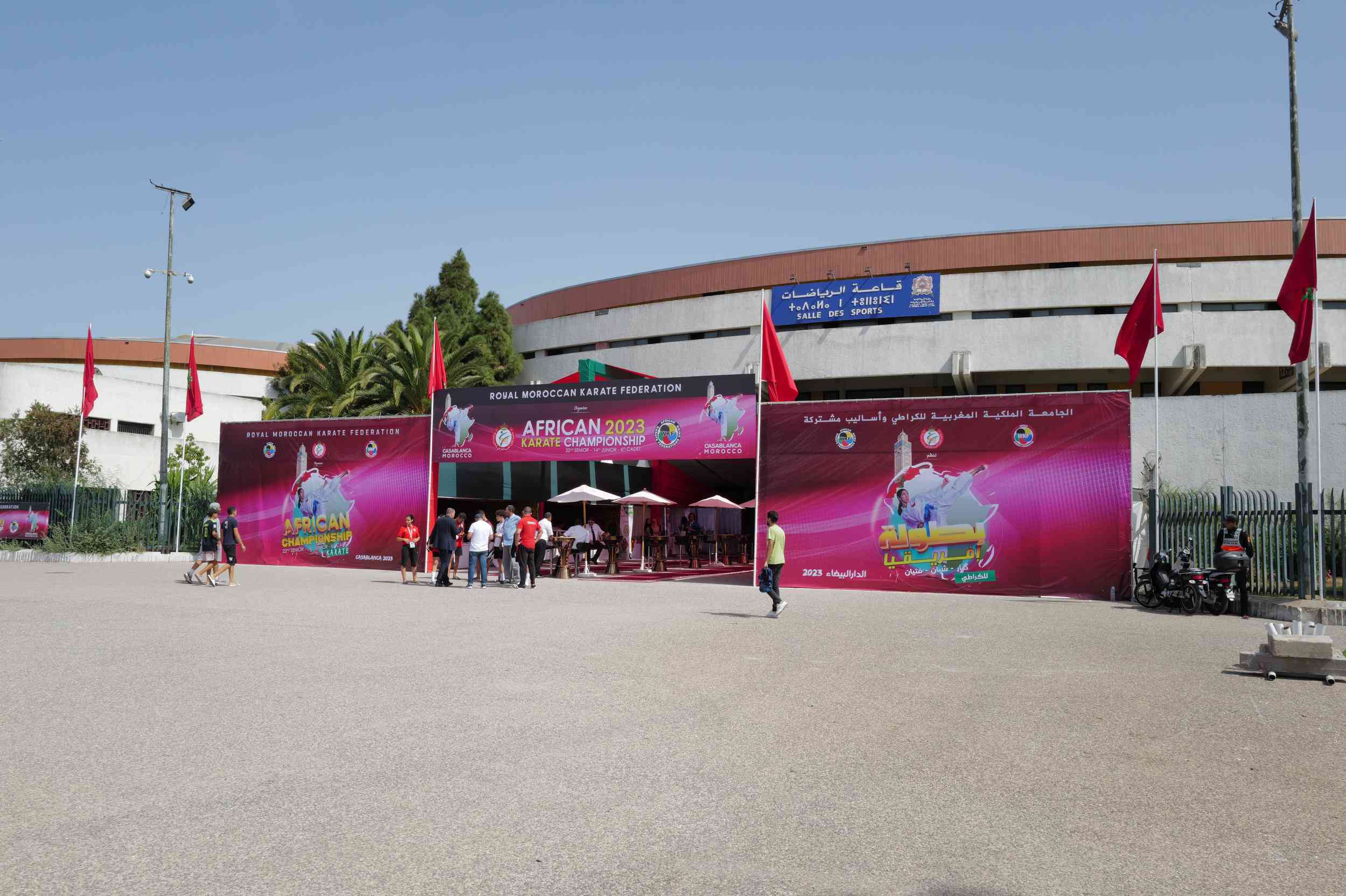 The Thrilling Opening Day of the 2023 UFAK Karate Championships in Casablanca