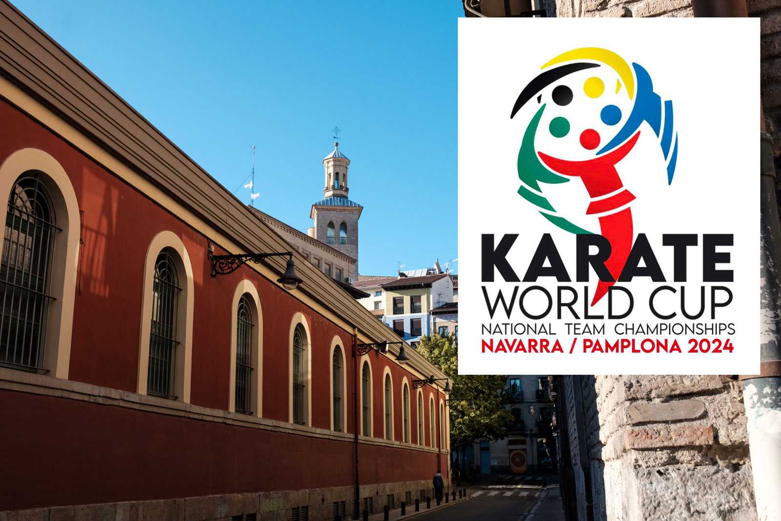 The Unveiling of the World Karate Team Cup in Pamplona