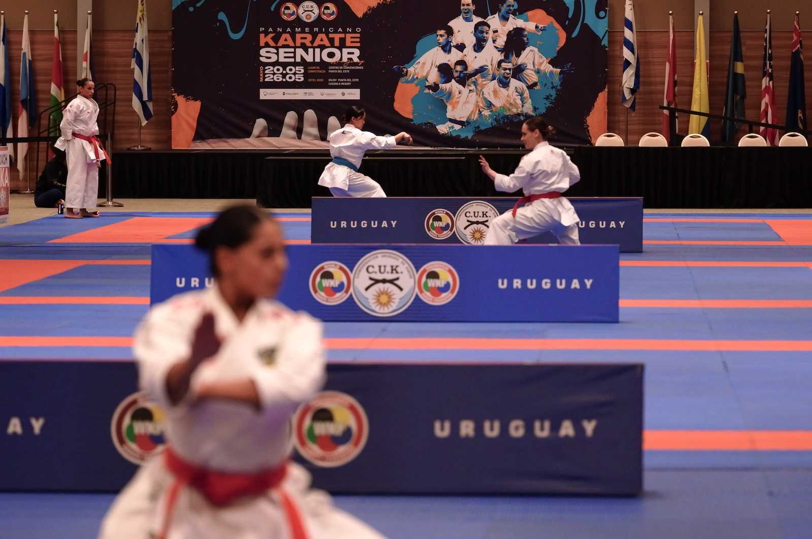 Thrilling Start to the 2024 PKF Senior Karate Championships in Punta del Este