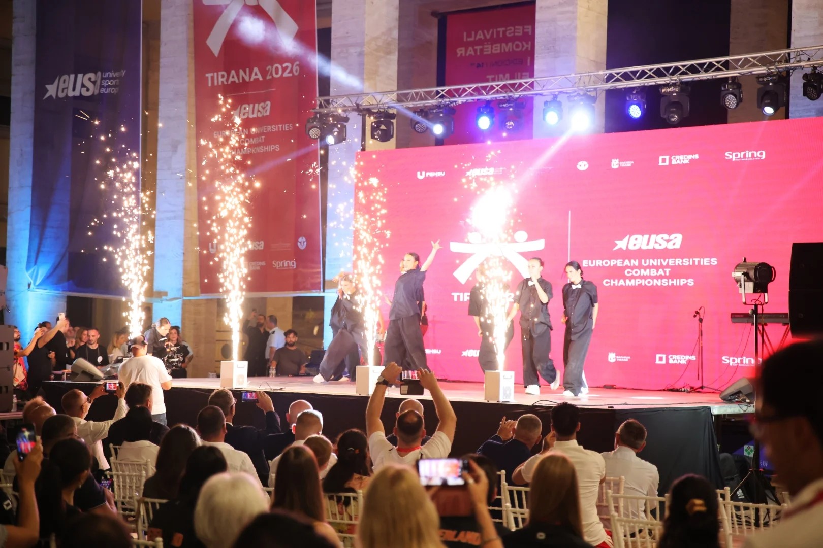 Tirana 2026: Europe’s university karate opens the EUSA Combat Sports week