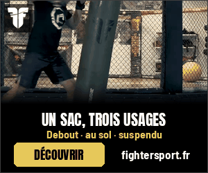 Fighter Sport – Sac de boxe autoportant Fighter 3 en 1 rouge