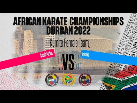 Video of bronze fight during African Karate Championships, in Durban 2022.
Bronze Female Team Kumite: South Africa Vs Tunisia
#karate #worldkarate #UFAK #Africa