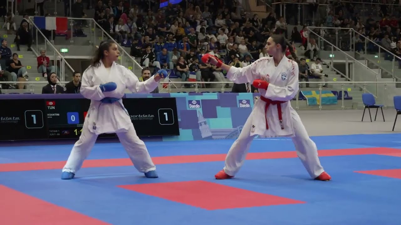 World Venice // JUNIOR -66KG FEMALE BRONZE : KATSIKA EIRINI-GRIGORIA (GRE) vs KSANTINI MAYSA (TUN)
Thank you to our partner fightersport.fr for this support