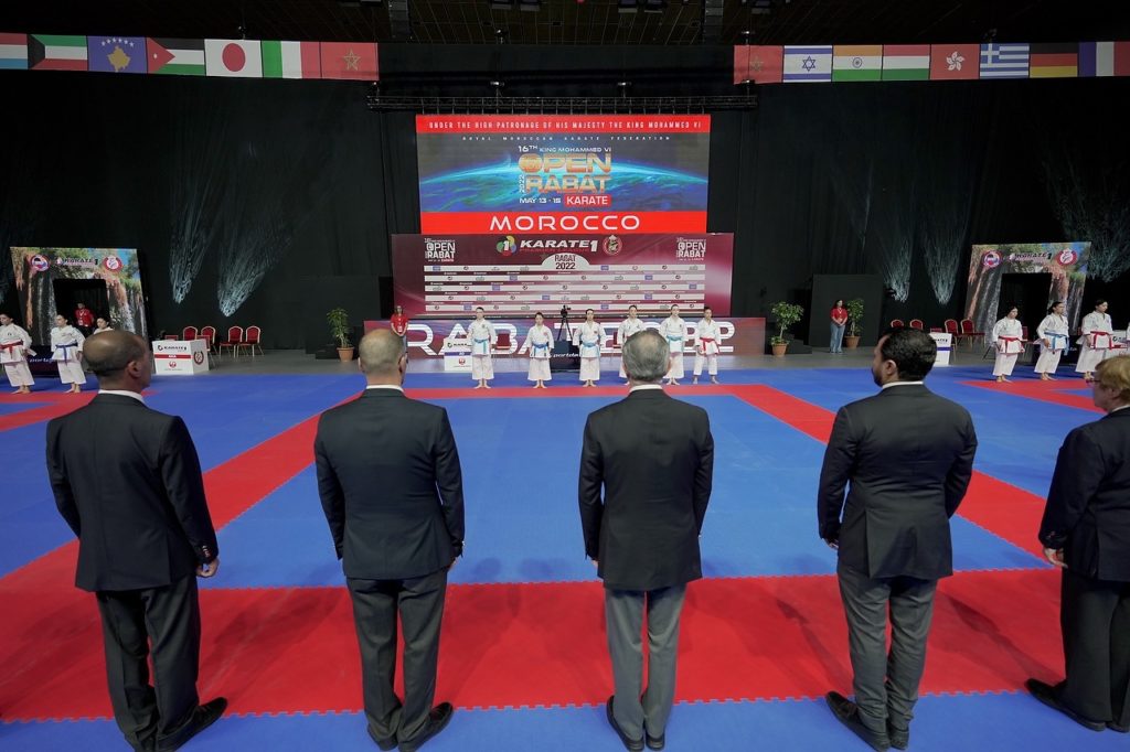 rabat 2022 karate-1 salute