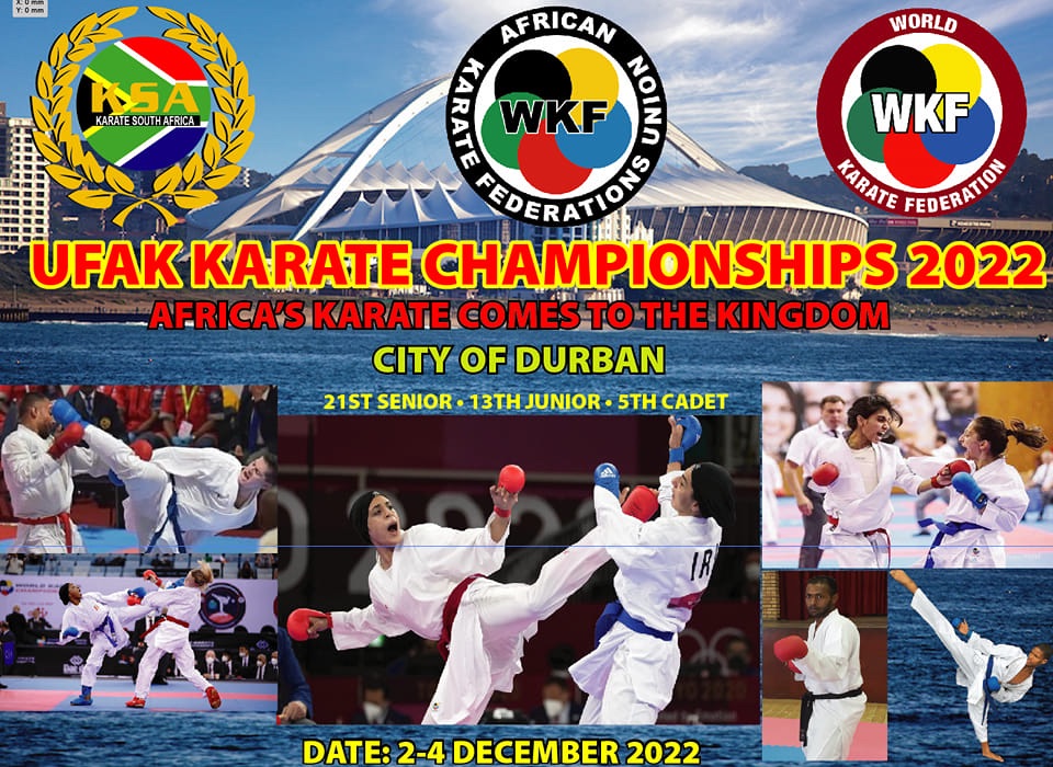 poster African karate 2022