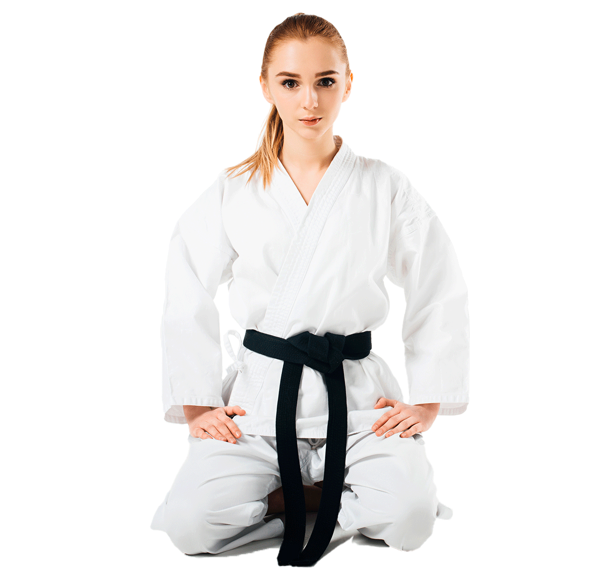 Frau Seiza Karate
