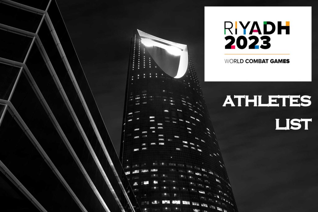 Riyadh 2023 athlete karate list