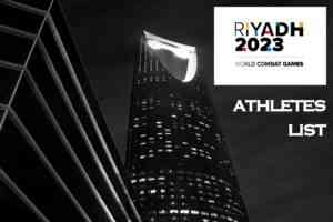 Riyadh 2023 athlete karate list