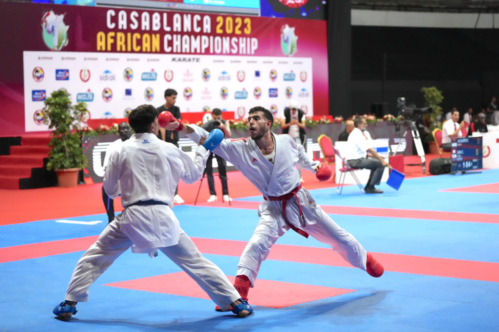 Egyptian athlete fighting for final