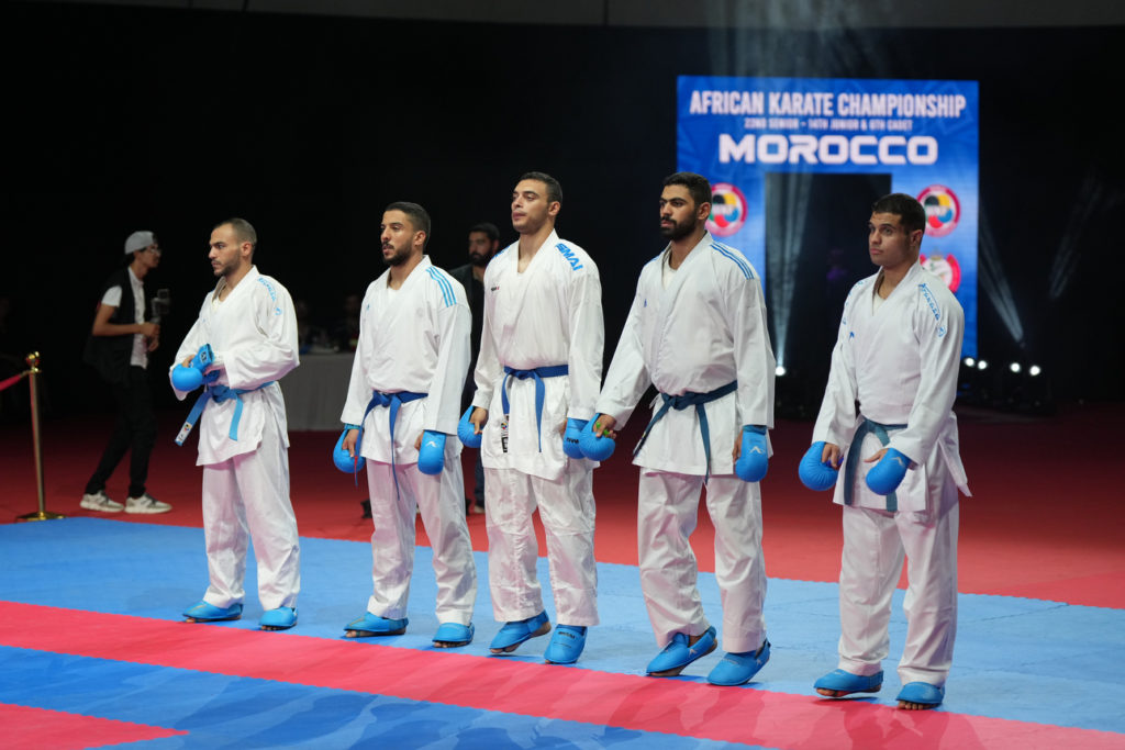 Egyptian kumite team male