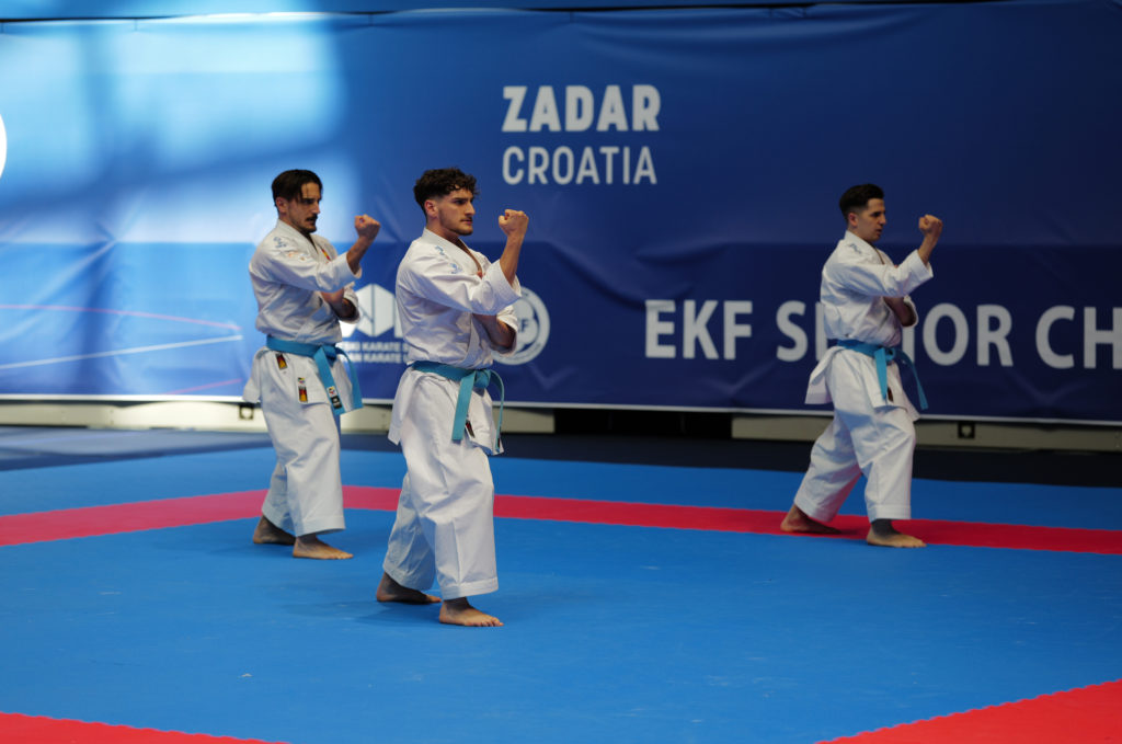 Kata par équipe - Senior européen Zadar 2024