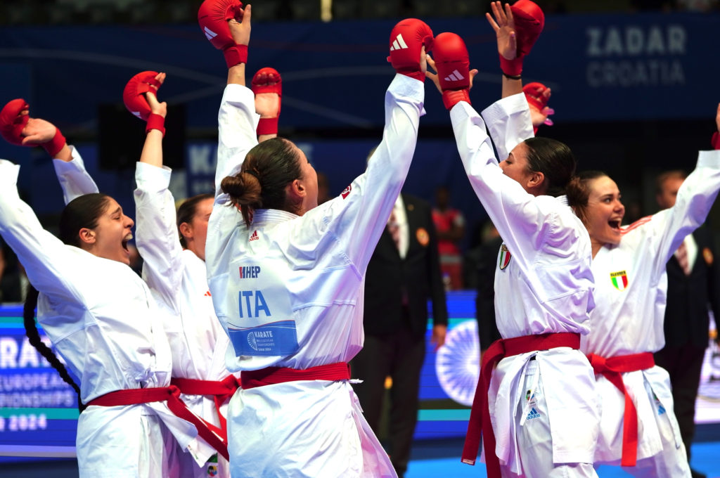 victory Team kumite - European Senior Zadar 2024