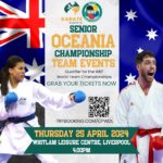 Senior Oceania karate championship